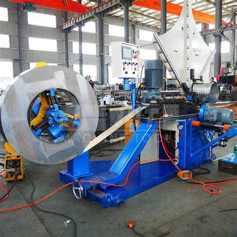 cnc duct fabrication machine|used spiral duct machine.